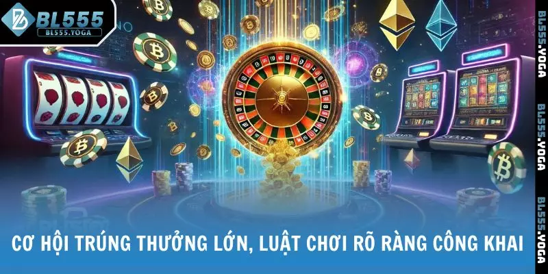 Cơ hội trúng thưởng lớn, luật chơi rõ ràng công khai